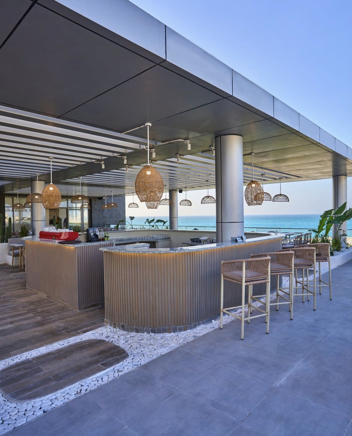 Project showcase image featuring a modern, refined interior.