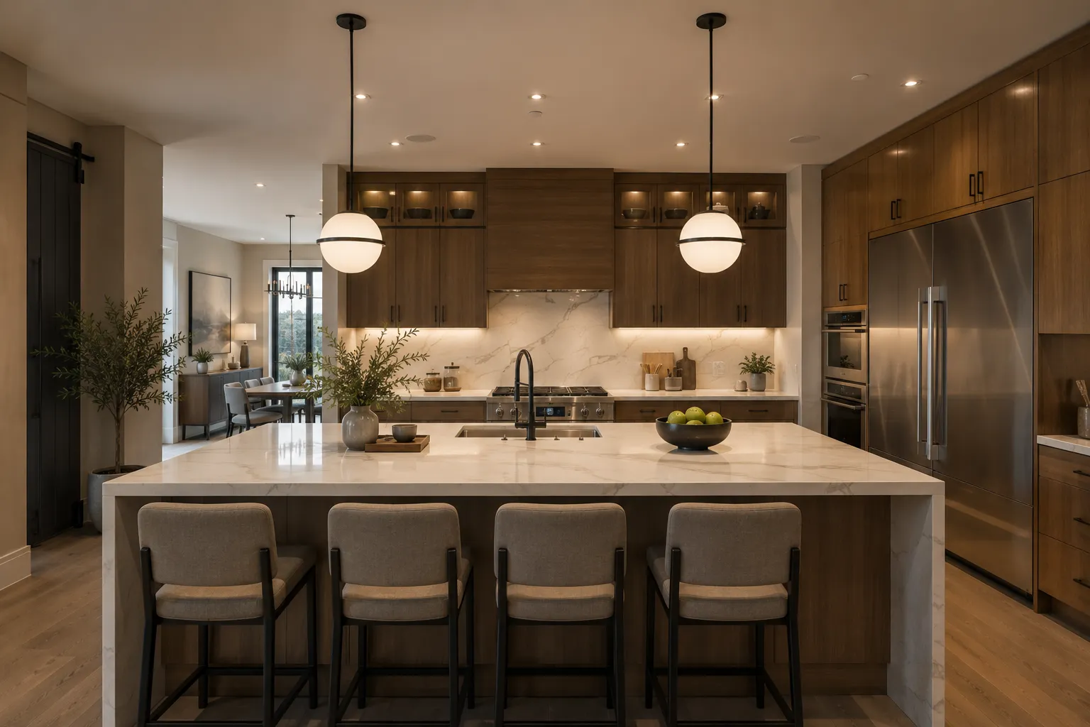 Skyline penthouse interior view 4