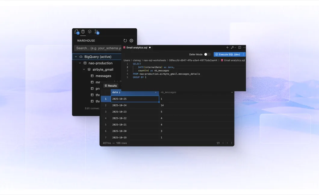nao data editor on a light gradient