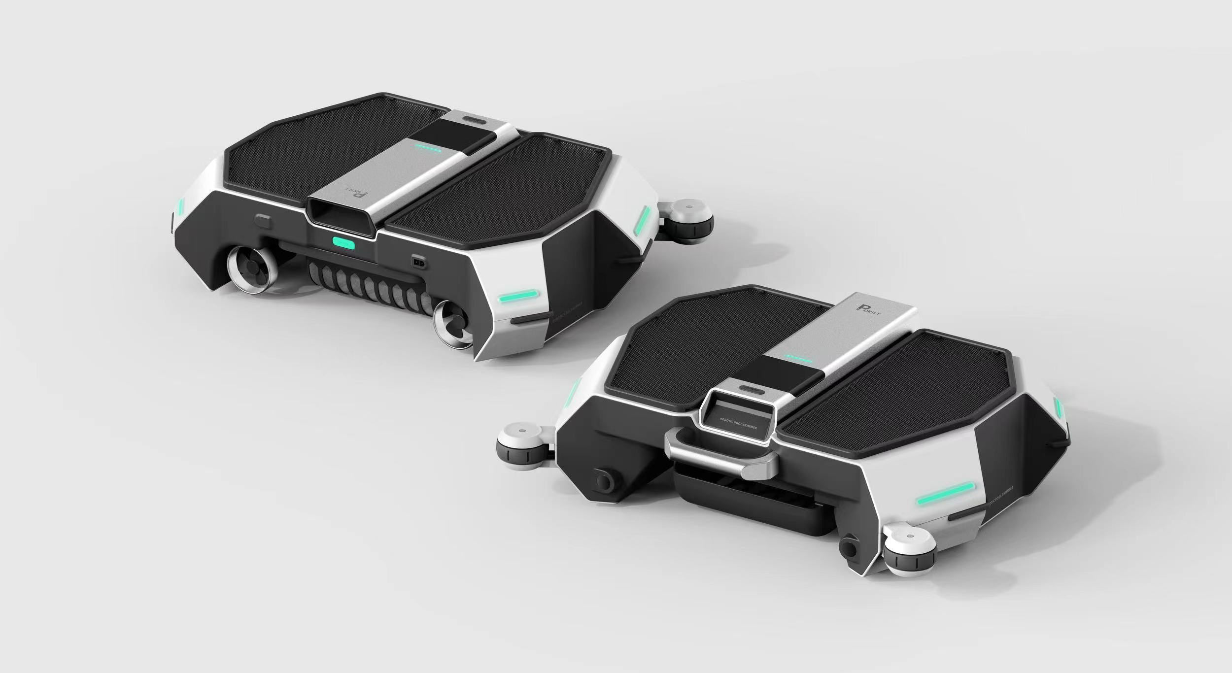 Robotic Cleaners Handle Leaf