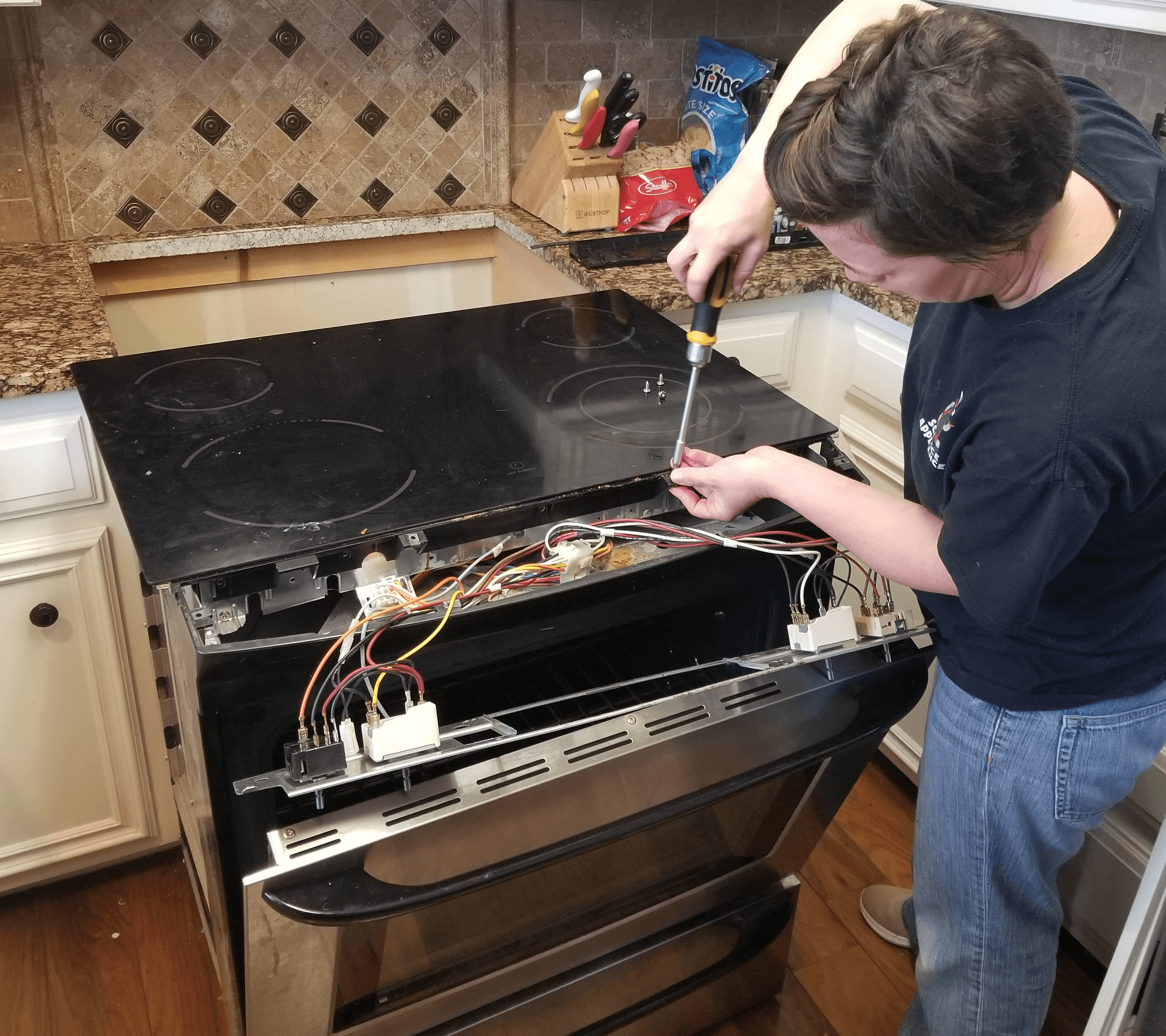 Oven Repair in Action