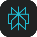 Abstract dark blue and brown waves