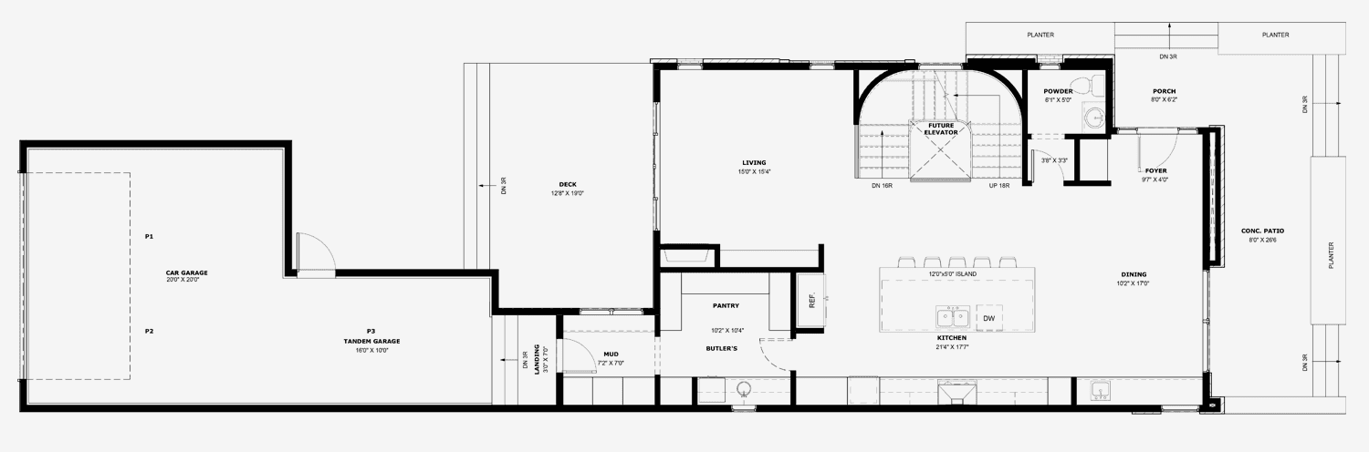Floorplan - West Hillhurst Home