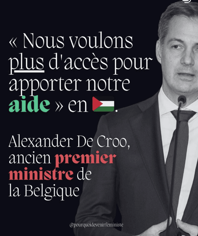 ALEXANDER DE CROO A GAZA