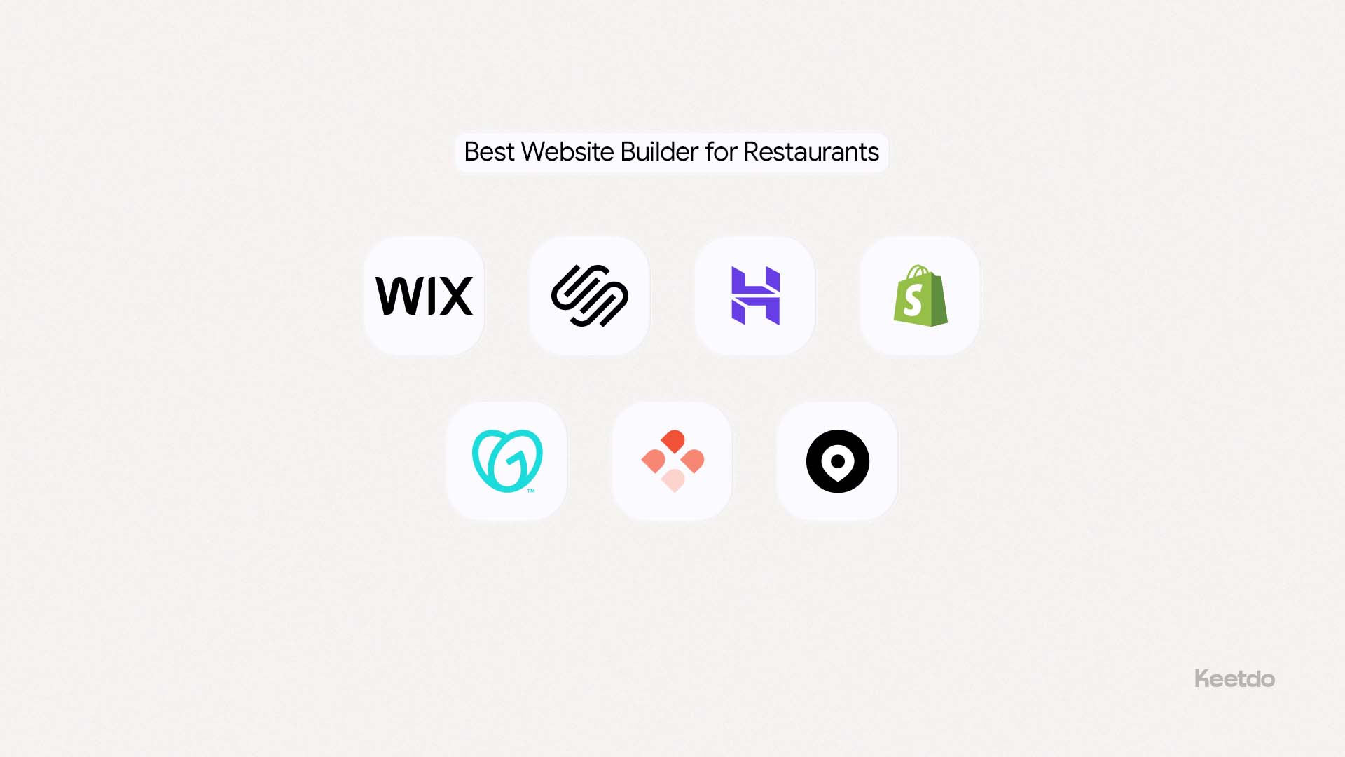 best website builder for restaurants