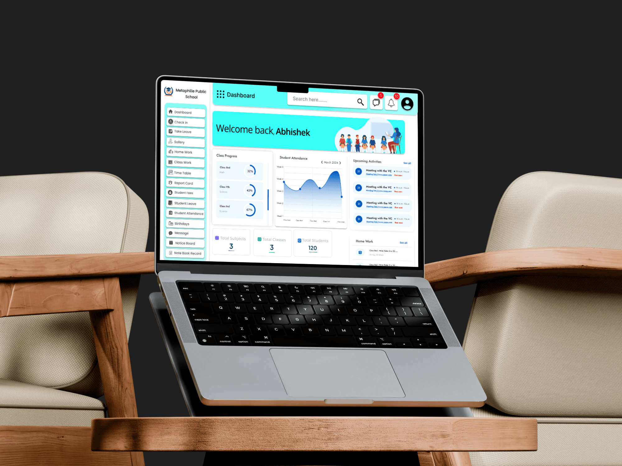  ERP Web Dashboard