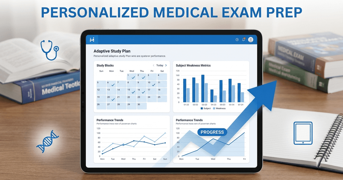 Cover: FMGE Study Plan: Build an Adaptive Daily Plan Around Your Weak Areas