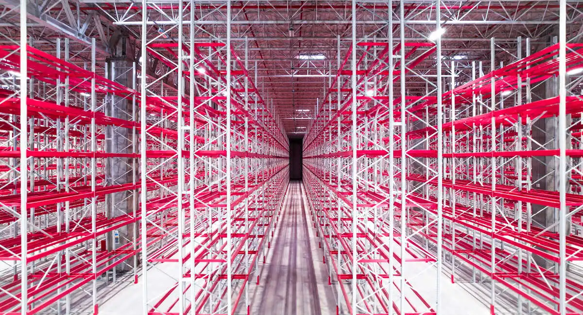 Sırt sırta raf sistemi