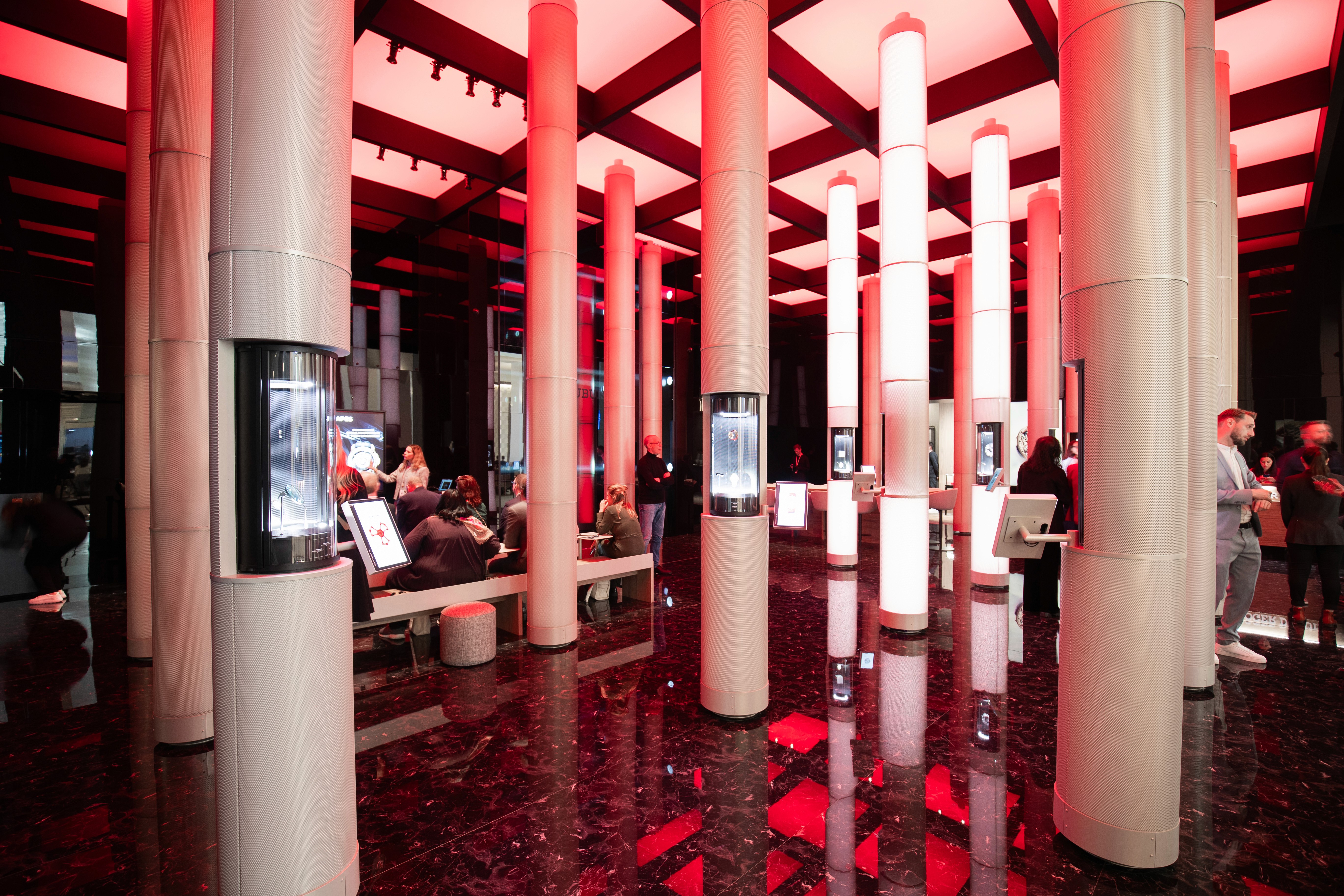 Roger Dubuis integrates 12 levitating showcases