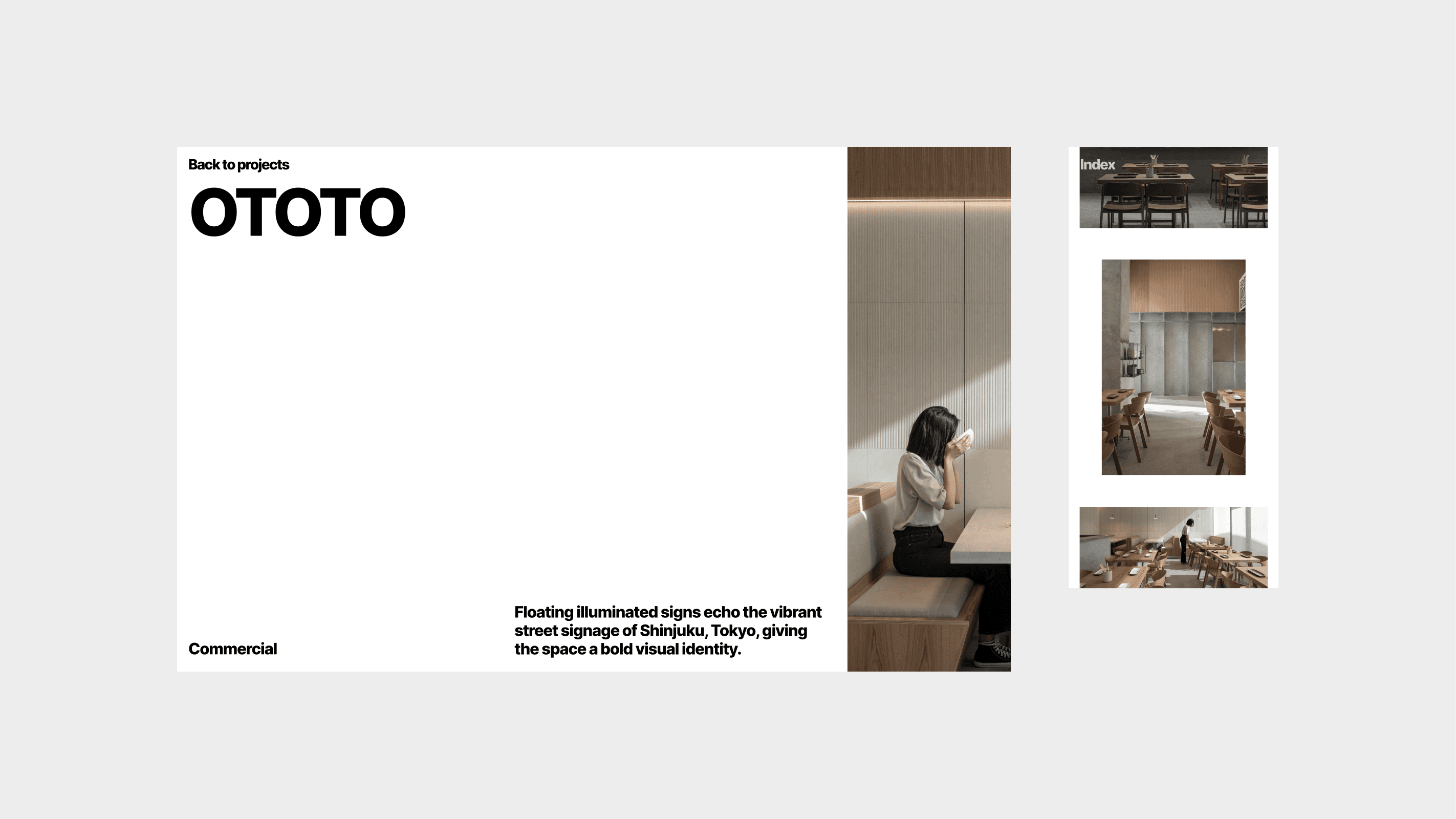 Animoss typographical logo