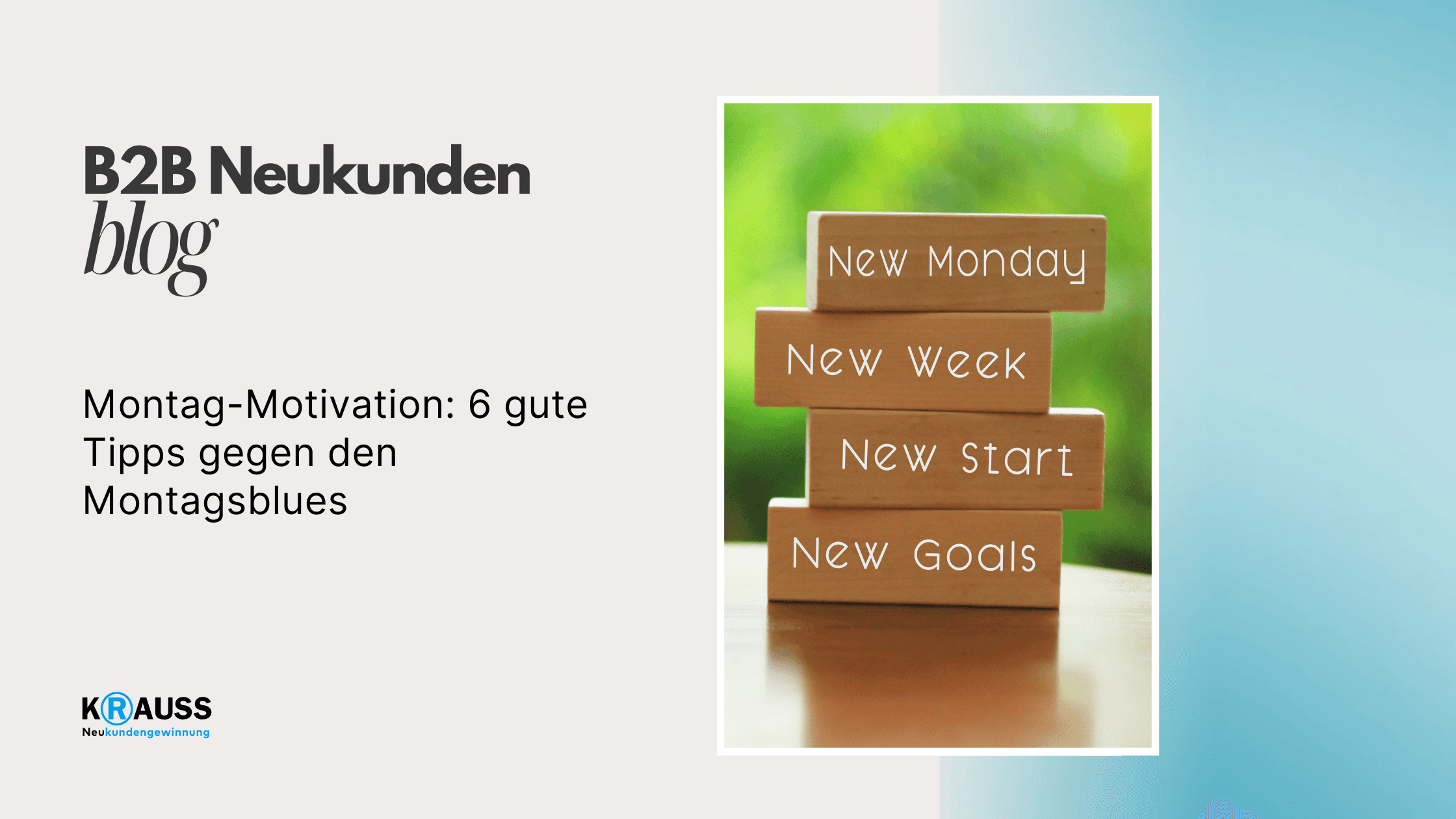 Montag-Motivation: 6 gute Tipps gegen den Montagsblues