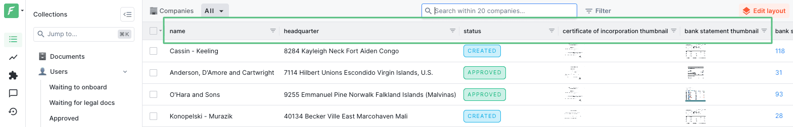 A screenshot from one of Forest Admin live demos.