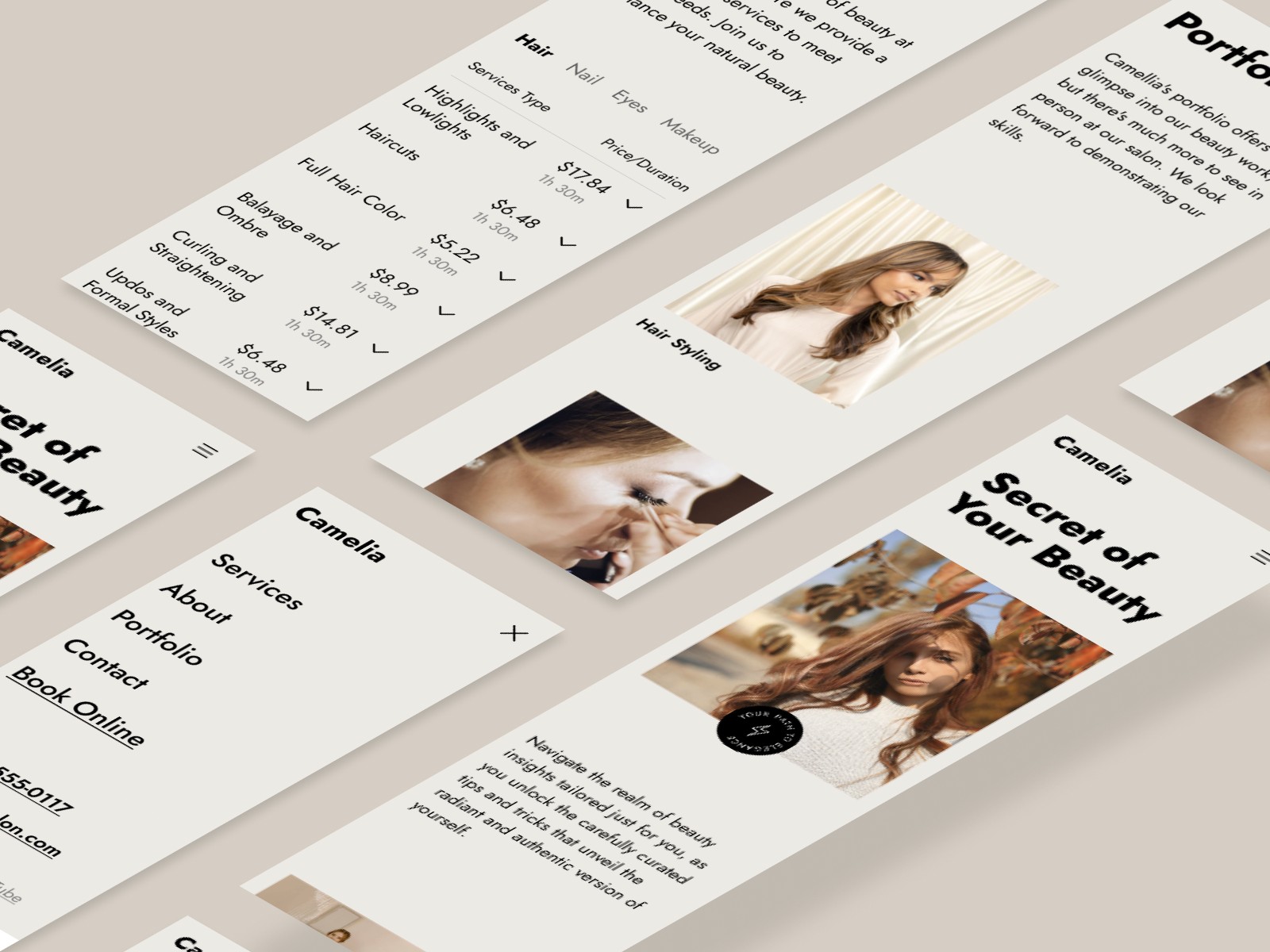 framer portfolio template