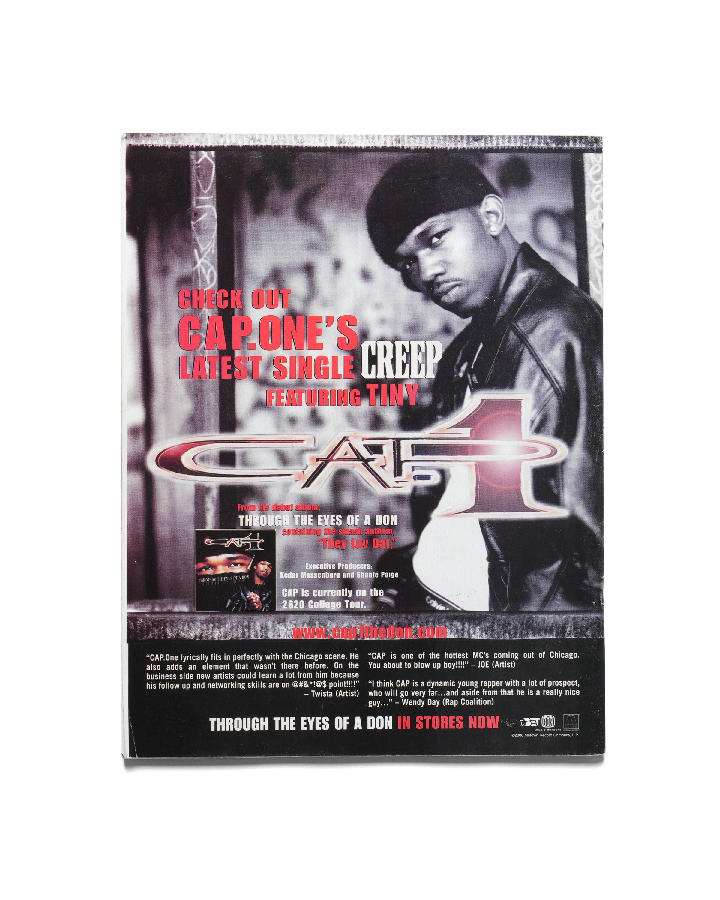 Don Diva - Issue 4 2000 - Back Cover