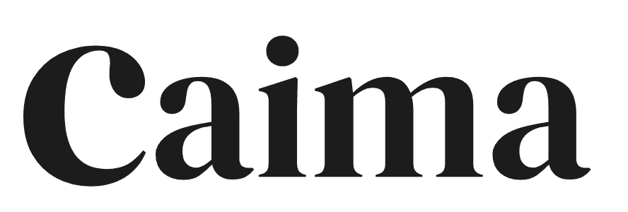 Caima AI manager for creators - dark transparent logo