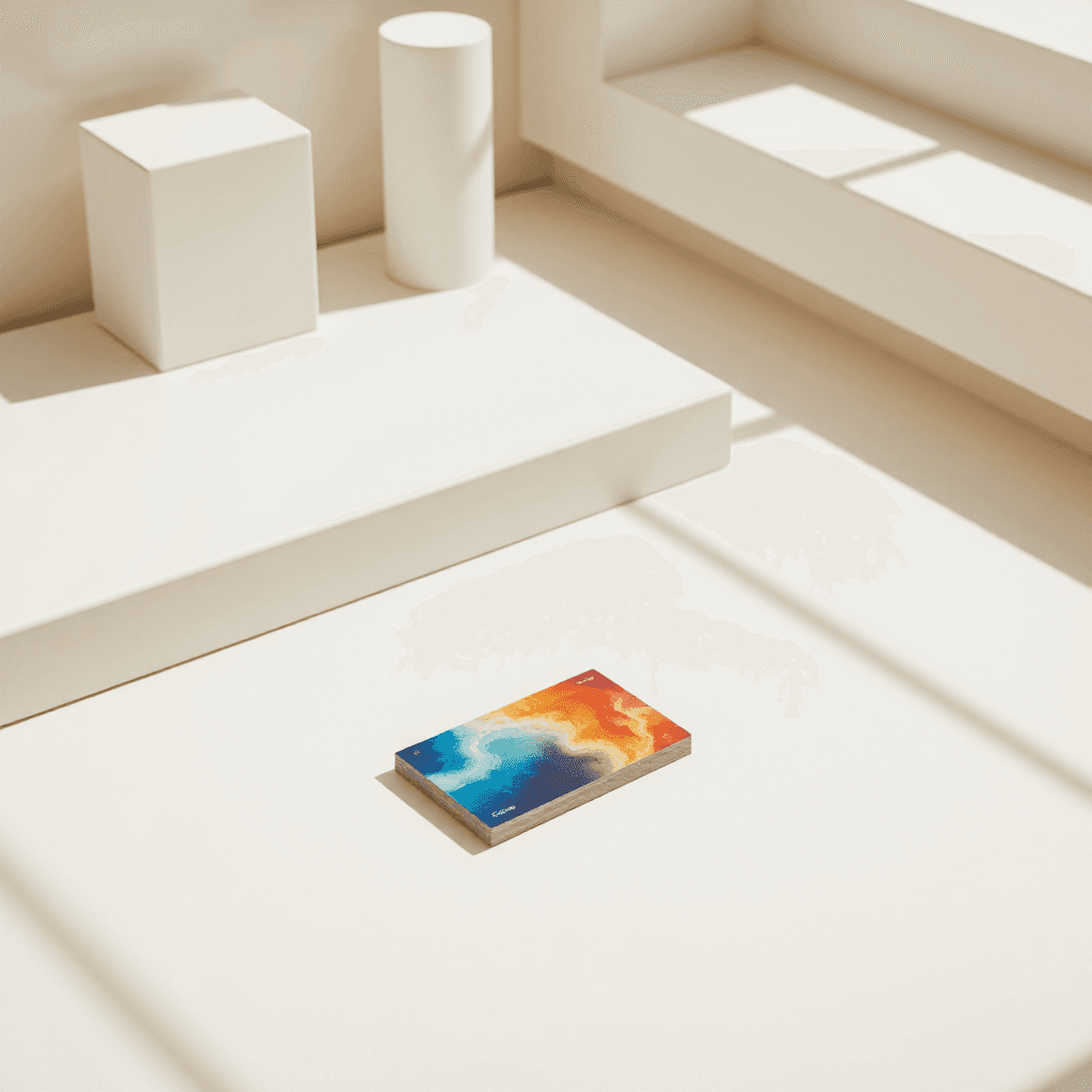 product photography of a set of cards