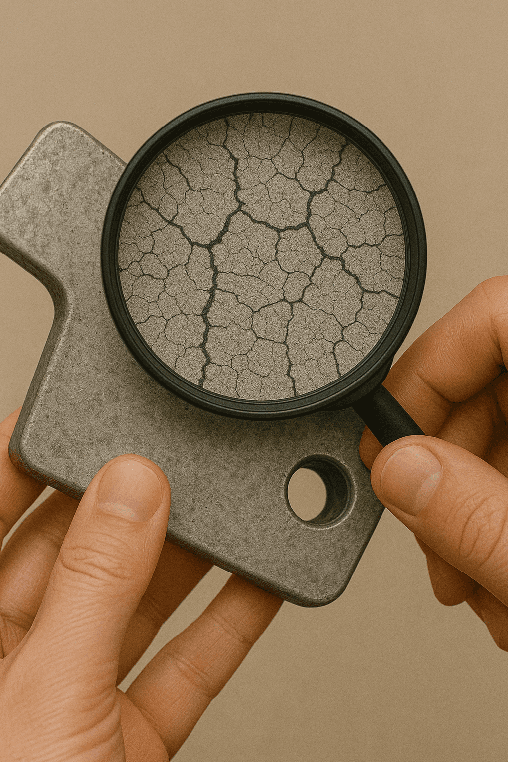 AI Generated Image Acoustic Resonance Hidden Cracks Metal Inspection.png