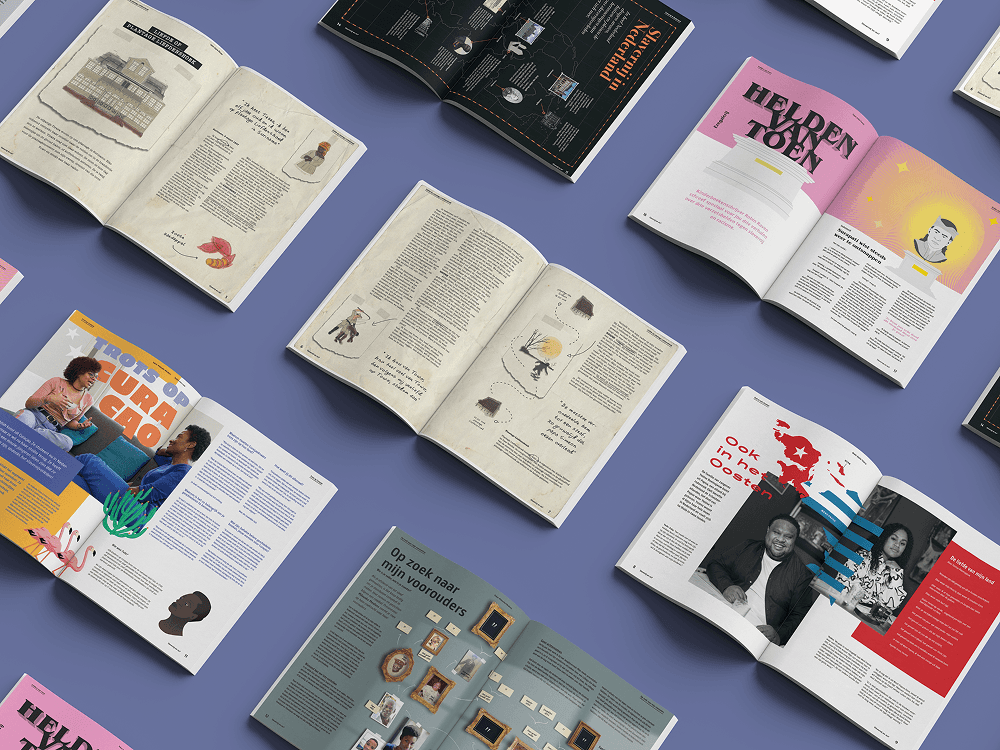 Grafisch ontwerp Rijksmuseum magazines