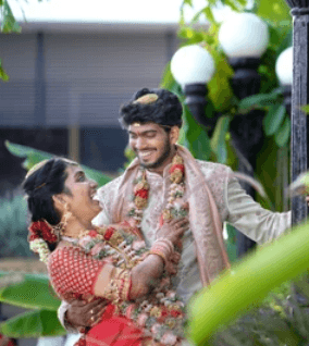 Snowy mountain landscape at sunset with dramatic clouds