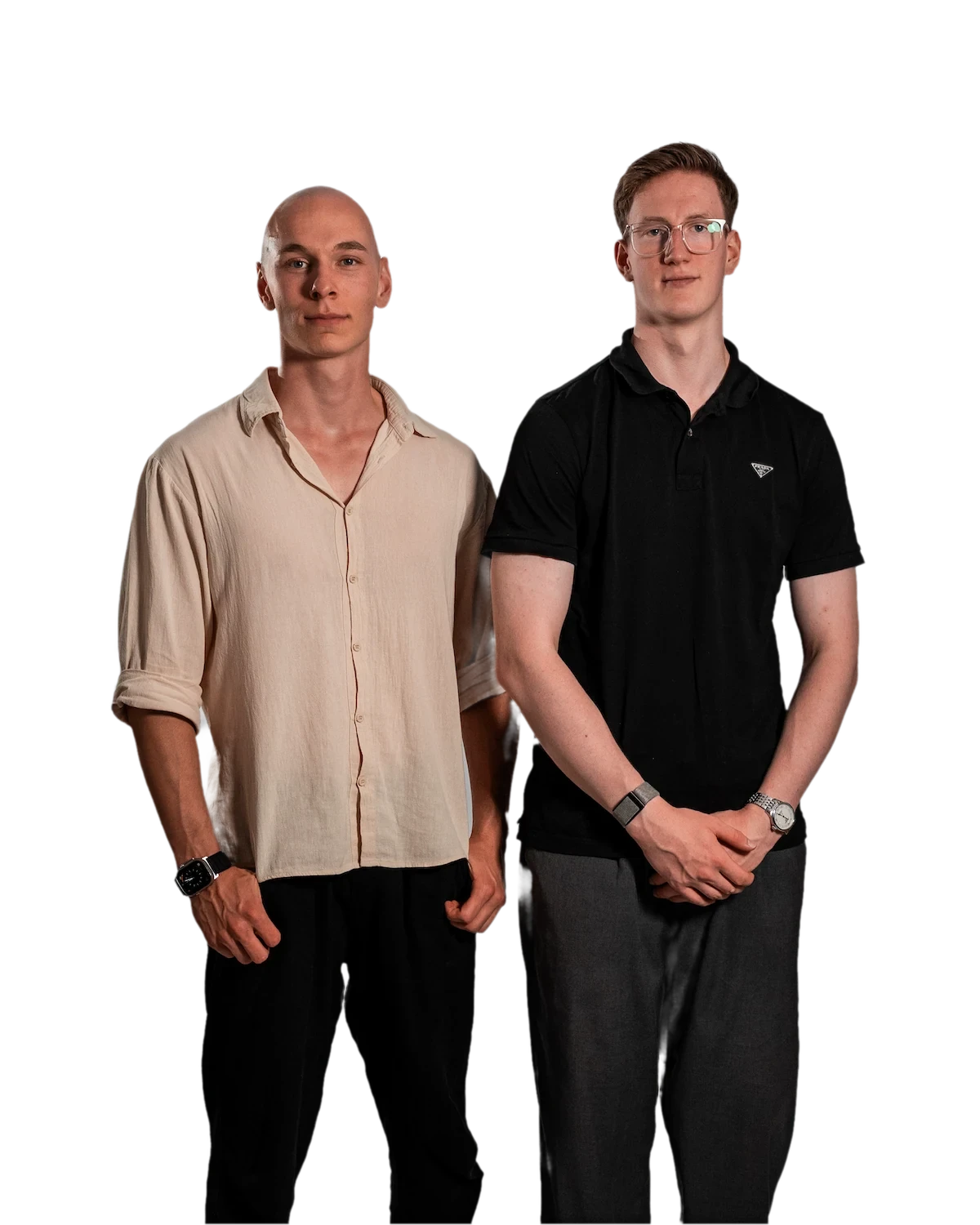 Richard Jonuscheit und Rudi Völker