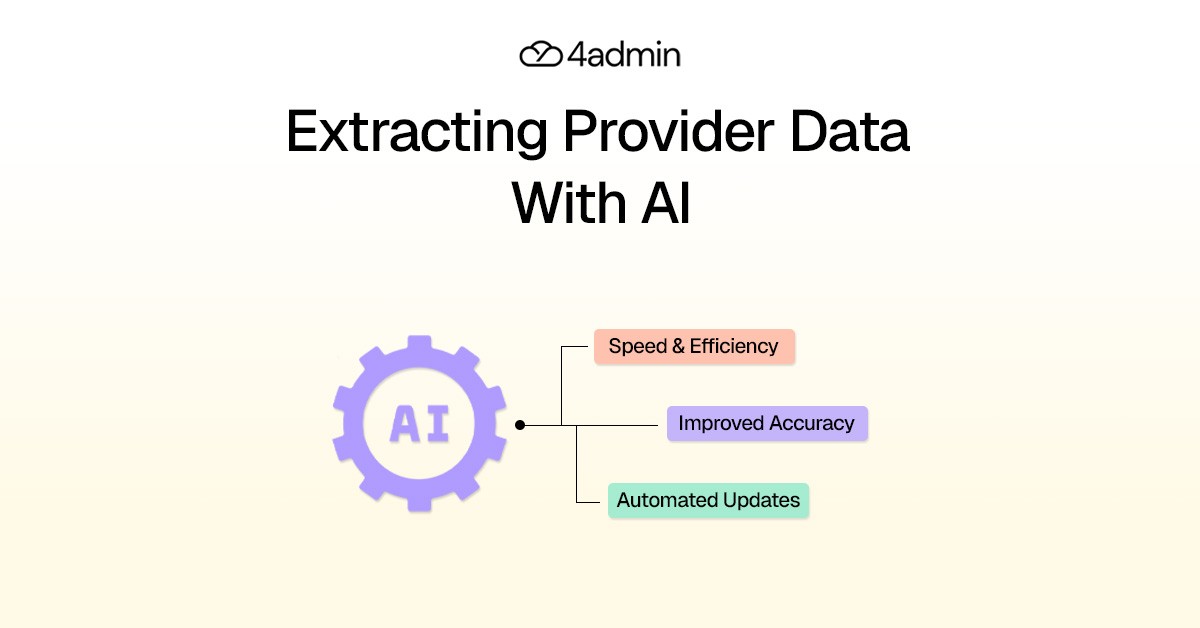 How AI Extracts Data from Provider Documents