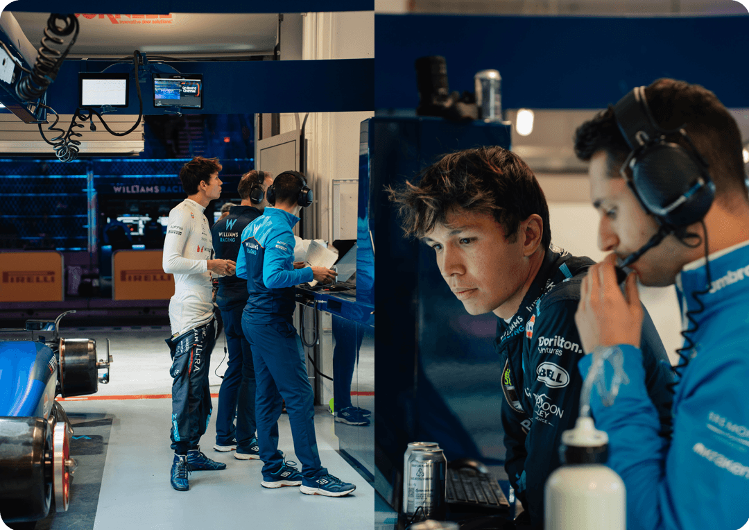 Alex Albon Vegas 2023