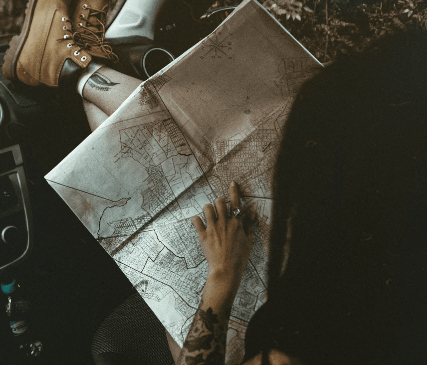 a college community with students connecting - chill vibe