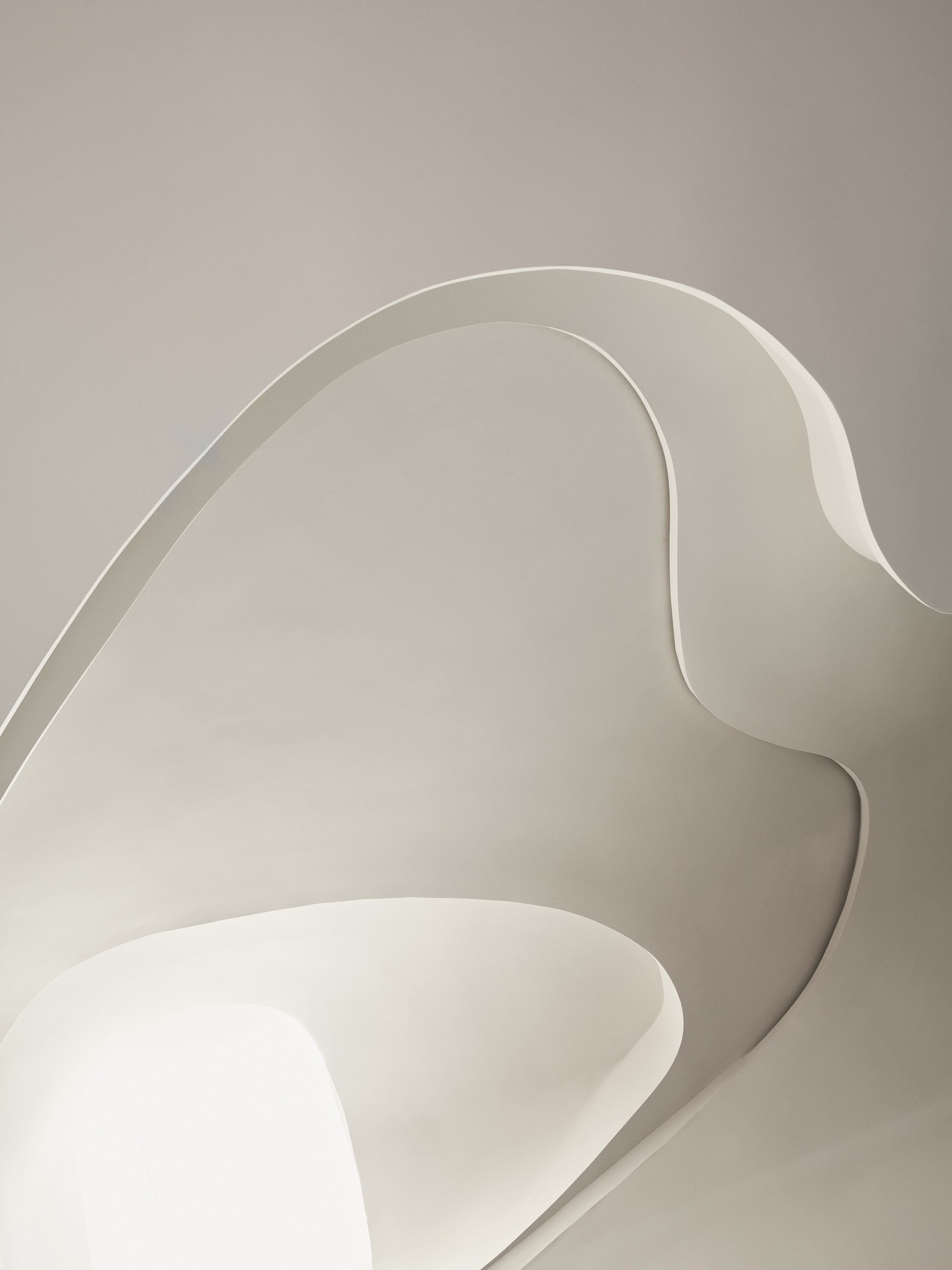 A black female model