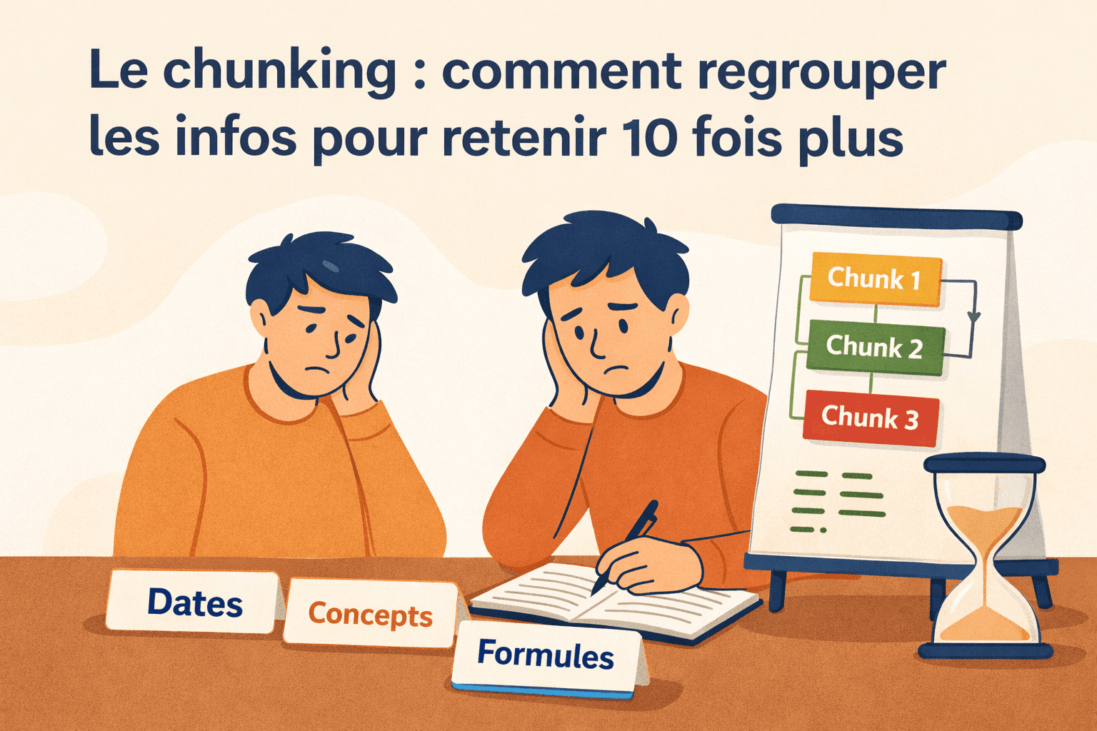 Le chunking : comment regrouper les infos pour retenir 10 fois plus