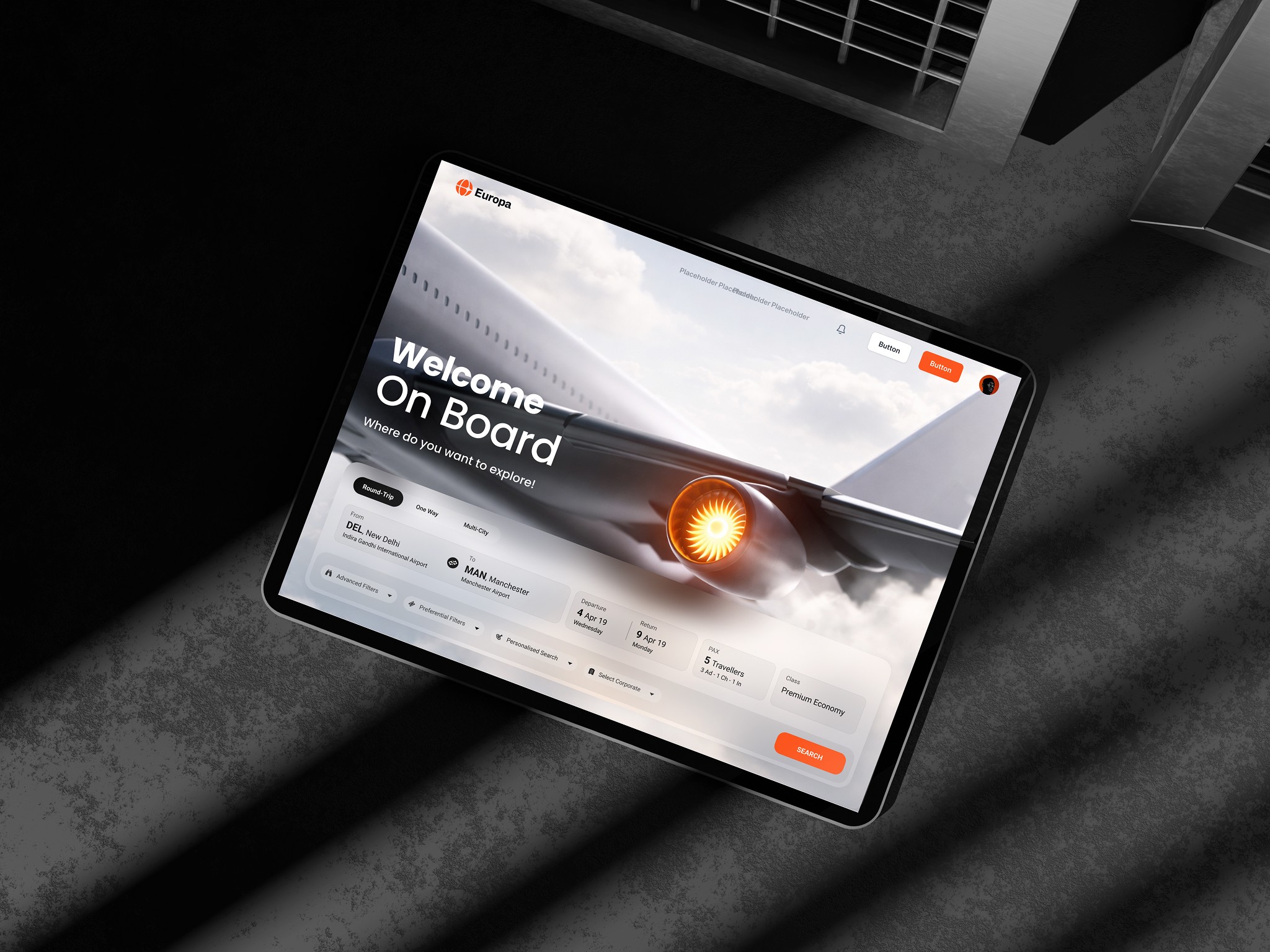 Electronic component with metal pins on grooved surface