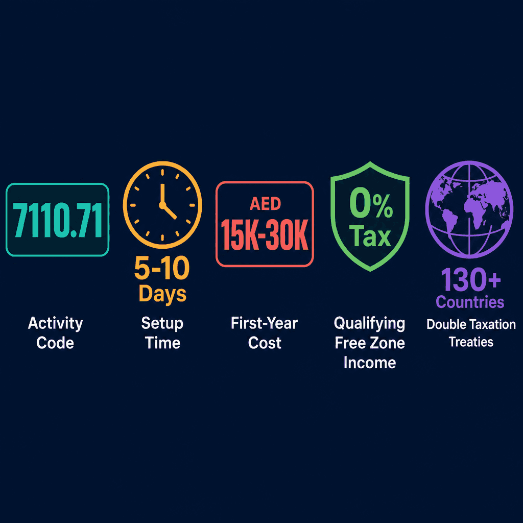 Infographic: Geophysical, Geochemical & Geomechanical Engineering Services Business License in Dubai