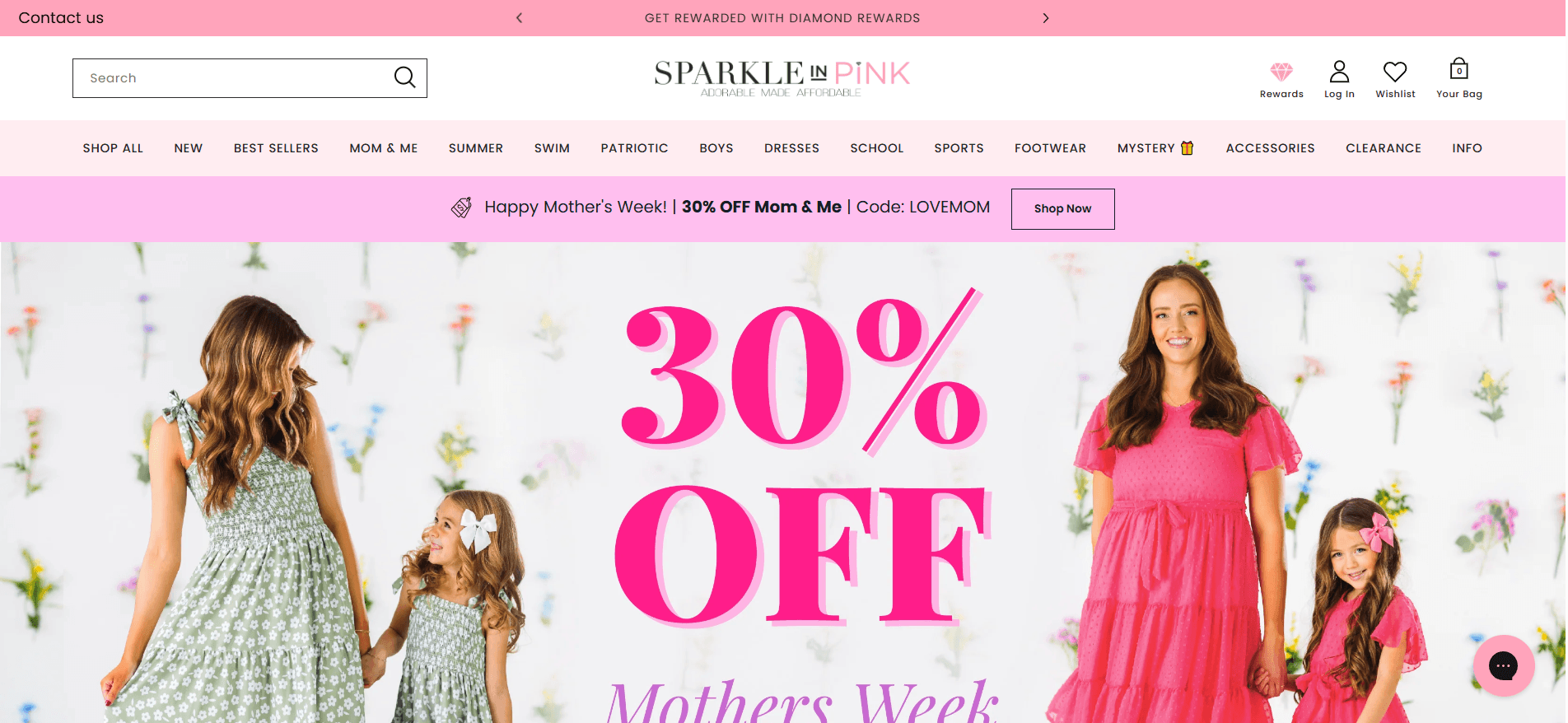 Sparkle In Pink‘s homepage