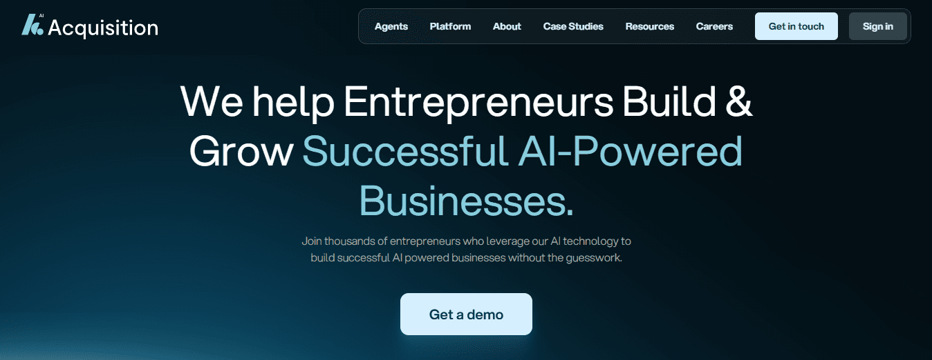 AI Acquisition&nbsp;&nbsp;