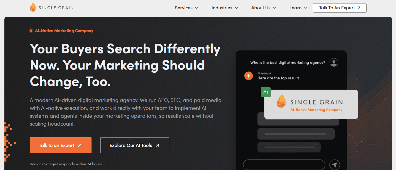 single grain - SEO Services Agency