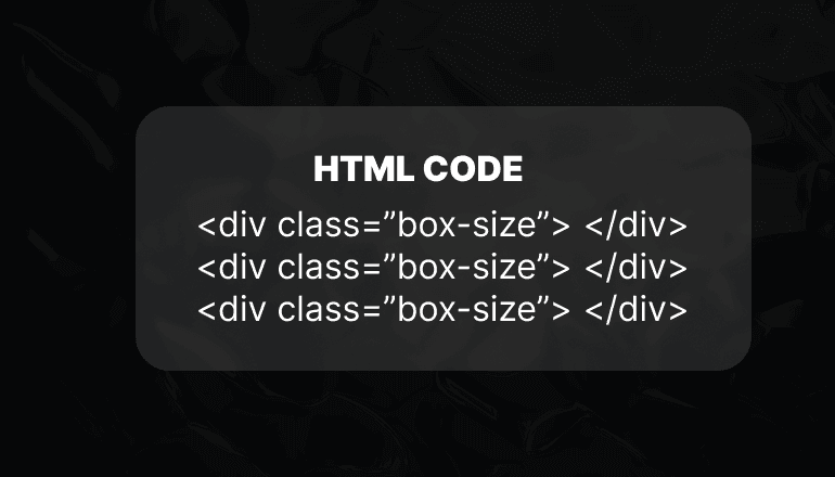 Demo of class in a html tag