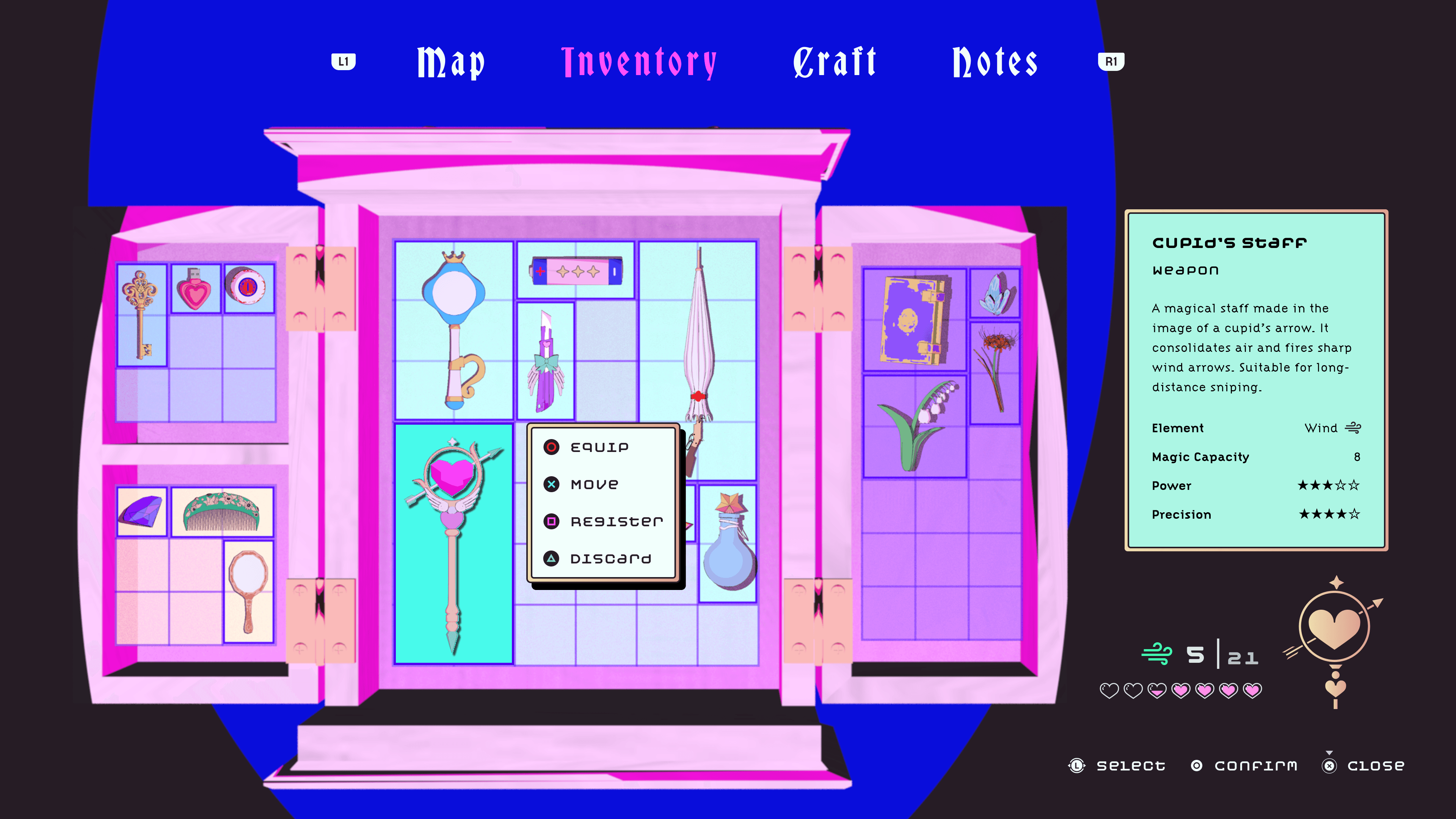 Inventory Item Selected