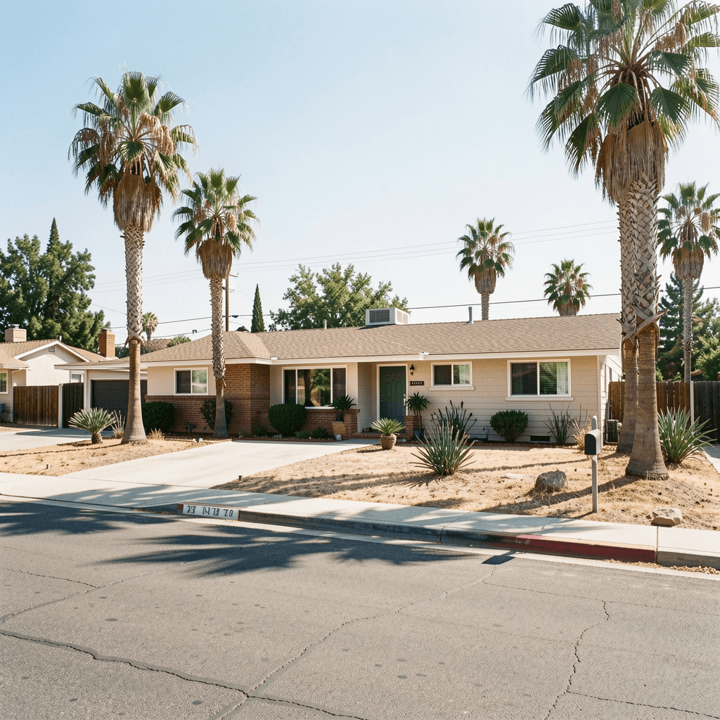 Casa residencial na Califórnia.