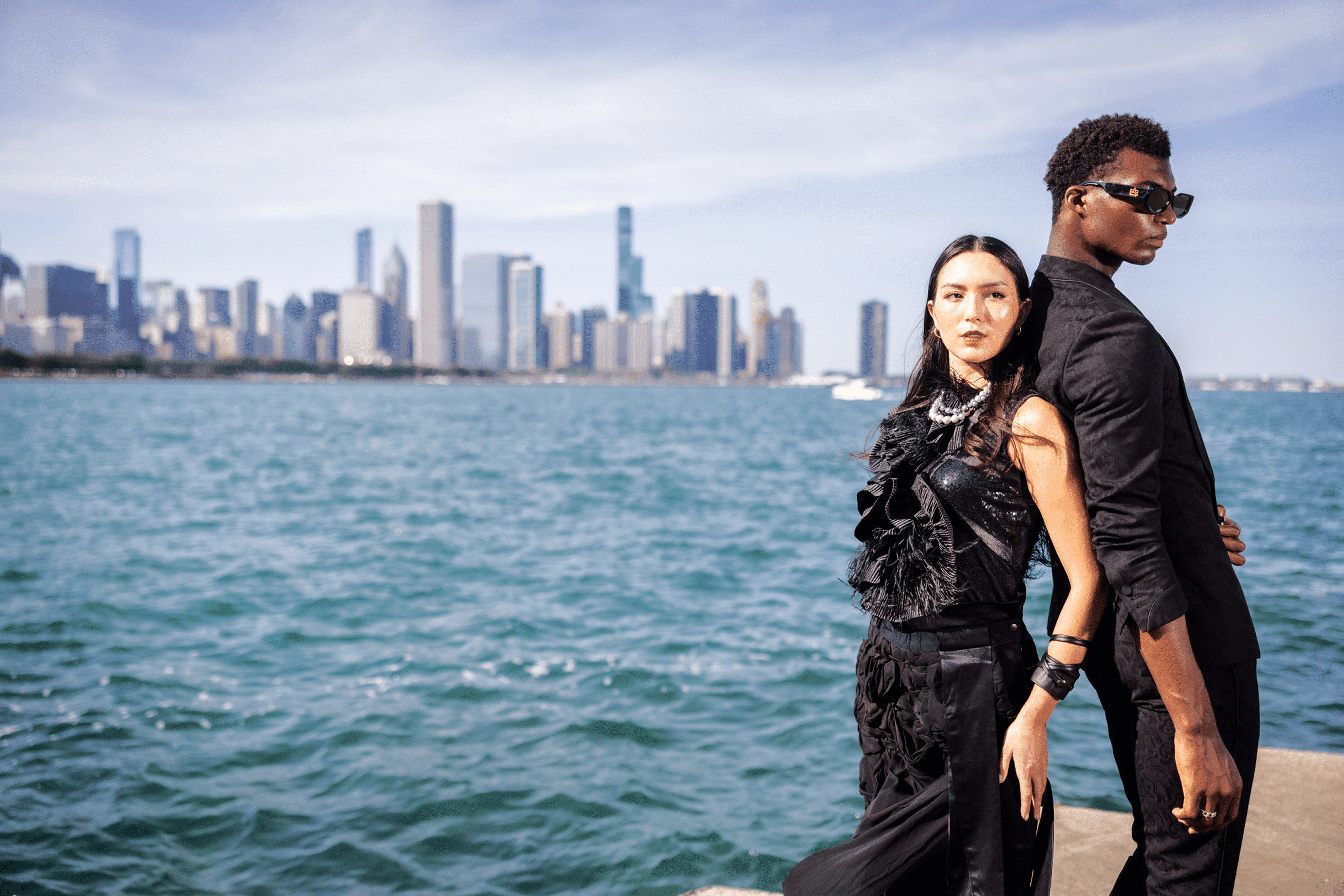 Lady Gaga playing piano