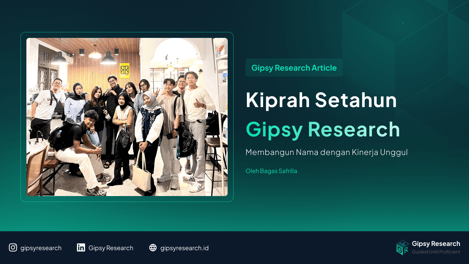 Kiprah Setahun Gipsy Research