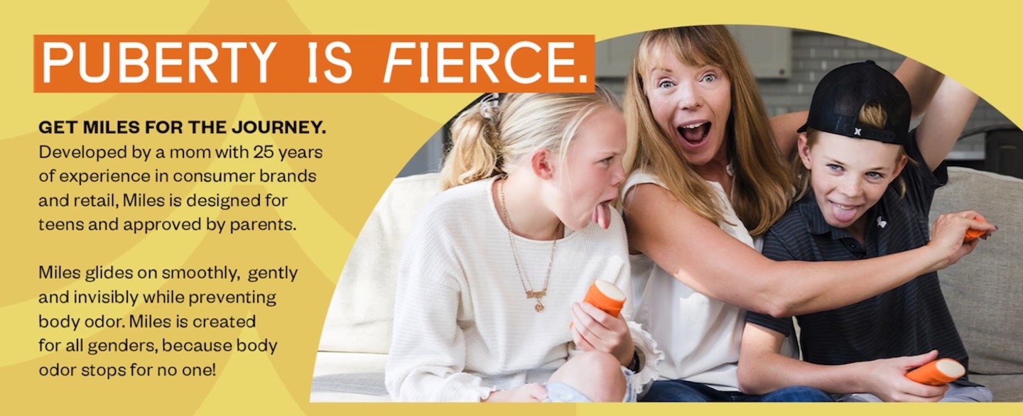 Miles Deodorant Amazon Graphic