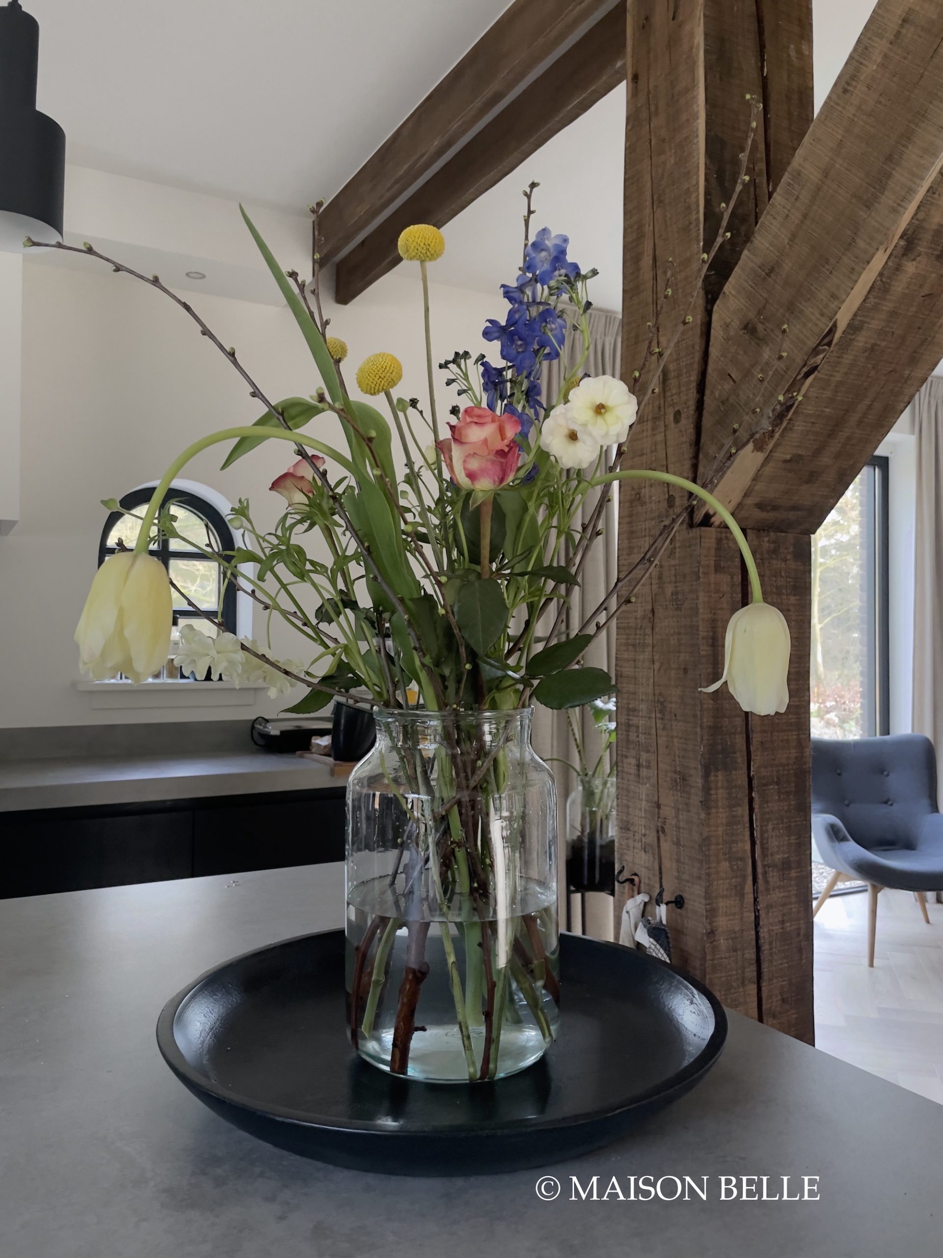 lente in huis bloemen