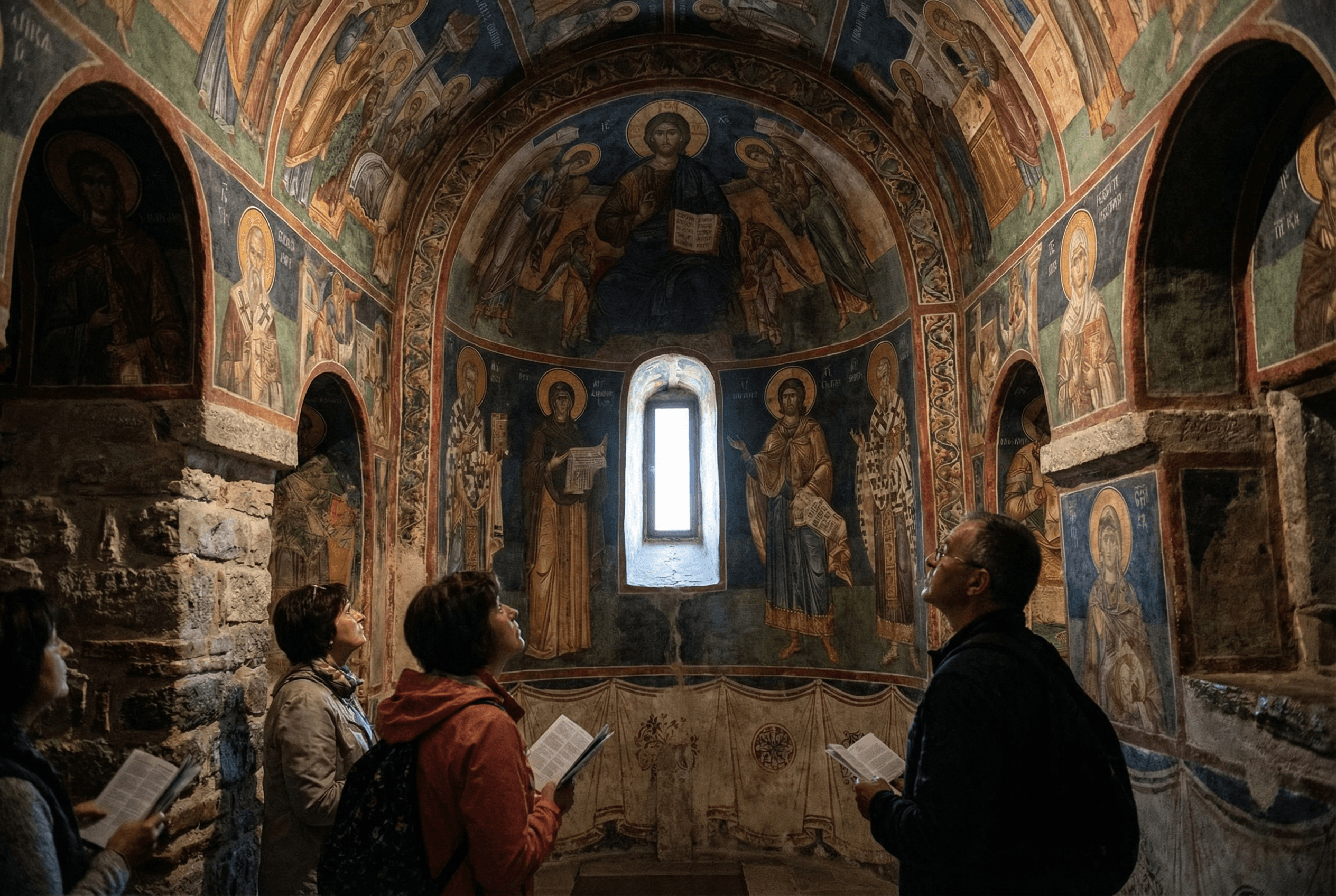 Boyana Church interior