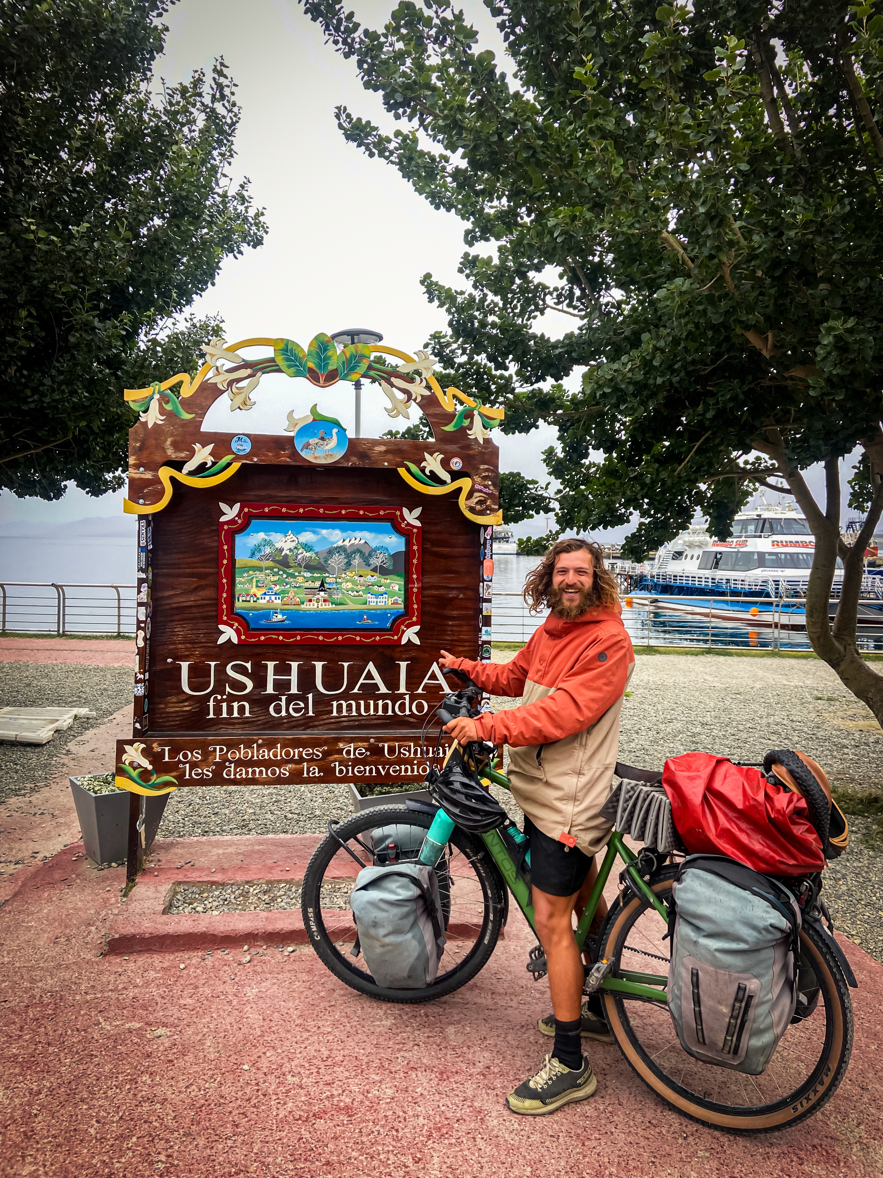 Aankomst in Ushaia