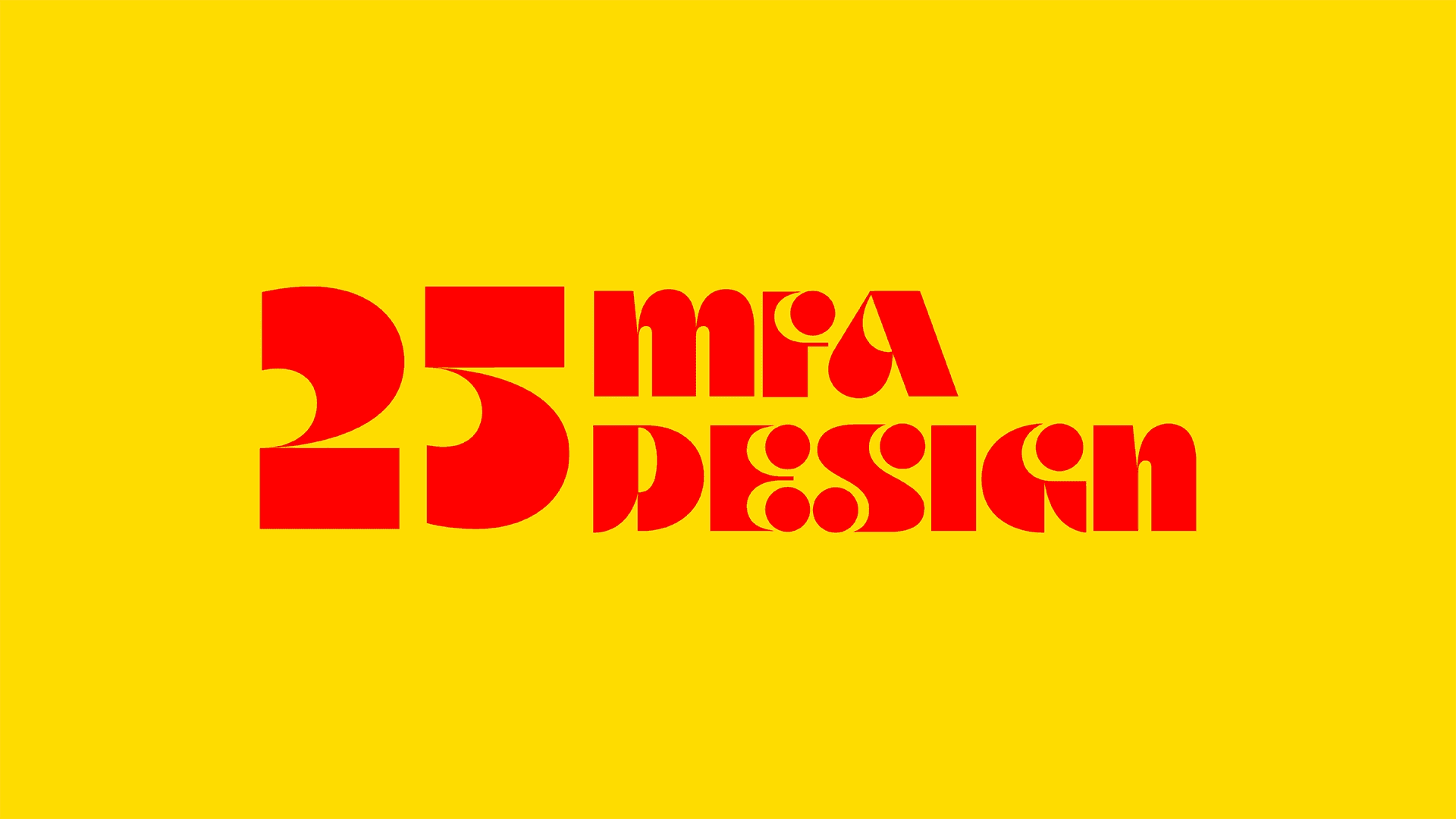 SVA MFA Design 25th Anniversary announcement reading “Good news!” featuring alumna Claudia Atencia Linares (MFAD 01) donating $2,500 for an outstanding 2023 Venture.