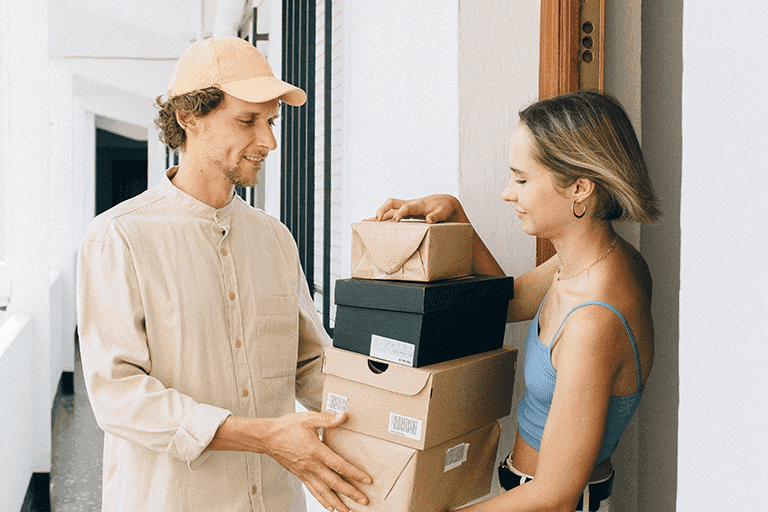 A good delivery experience thanks to tracking updates