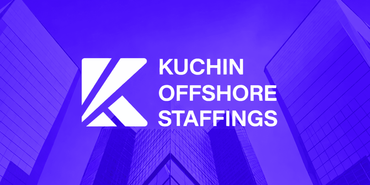 Logo of Kuchin Offshore Staffings LLC, offering offshore healthcare staffing solutions to reduce costs and improve operational efficiency.