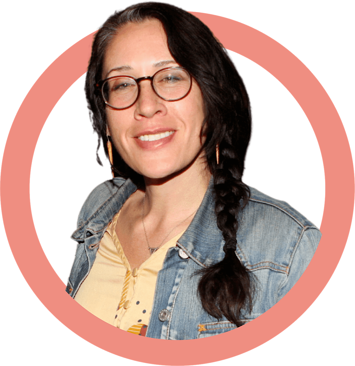 Headshot of amanda scotese wearing jean jacket