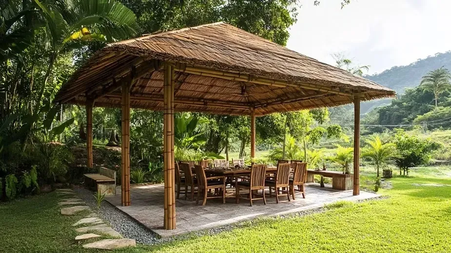 Simple Bamboo Pergolas and Gazebos Designs.webp