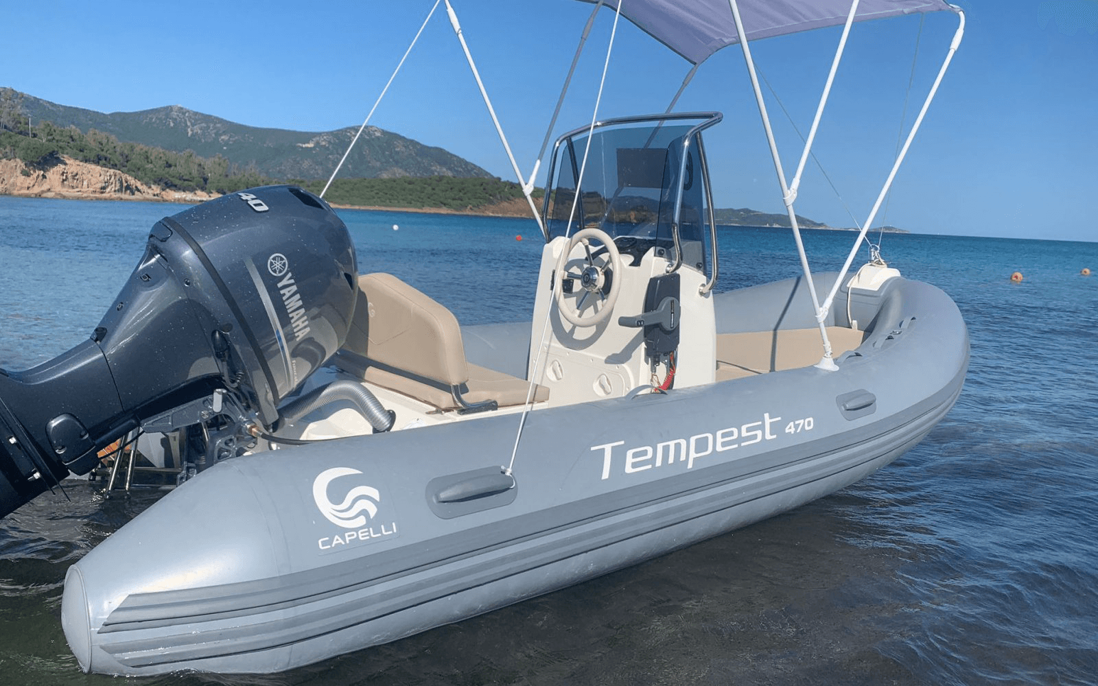 Noleggio gommoni Capelli Tempest