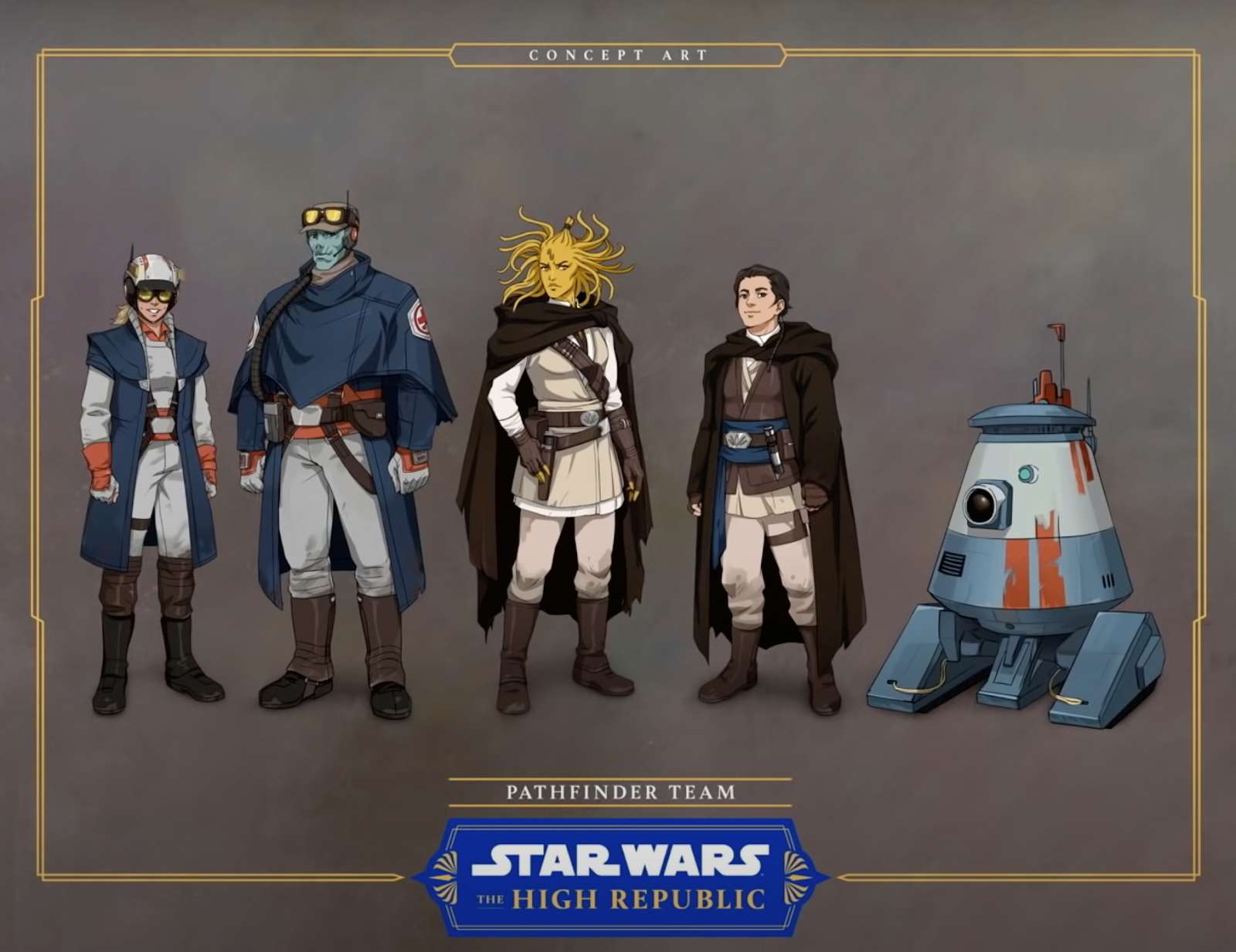 The Pathfinders from The High Republic